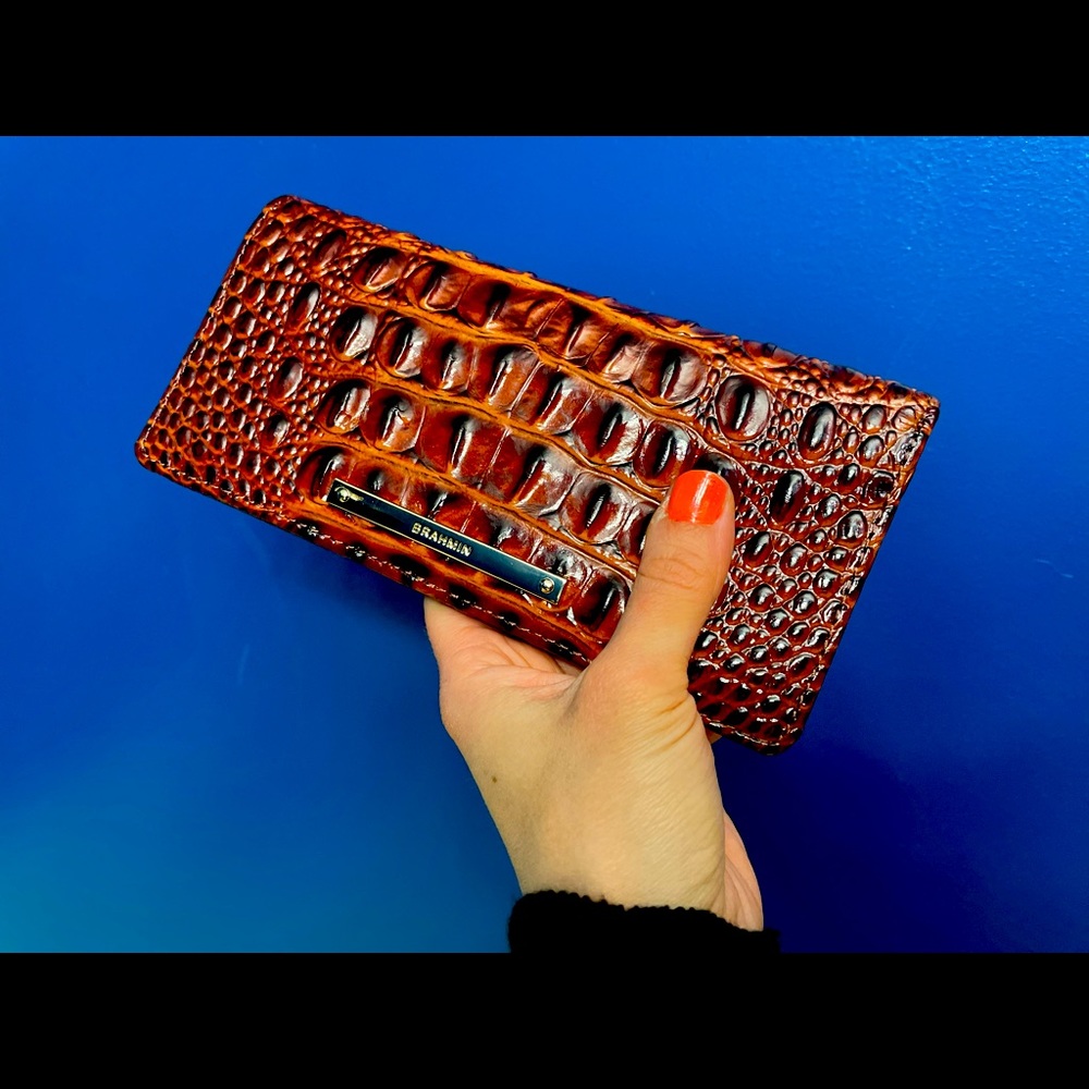 BRAHMIN Ady Wallet in Pecan Melbourne